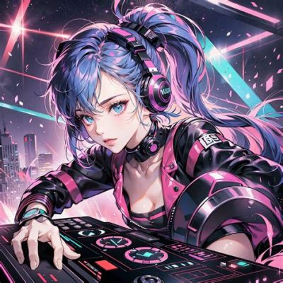 Everglow: An Electrifying Fusion of Rhythm and Cyberpunk Aesthetics!