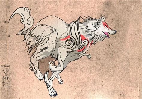 Okami - A Japanese Wolf Deity Unleashes Divine Brushstrokes Against Evil!