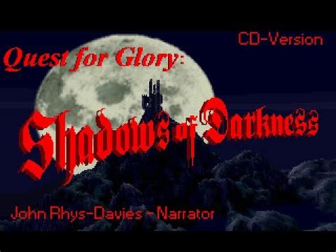 Quest for Glory IV: Shadows of Darkness -  A Fantasy RPG With a Twist of Humor and Intrigue!